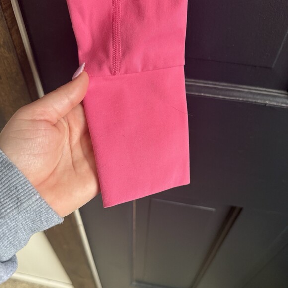 Fabletics Neon Pink Crop Fitted Athletic Jacket Size Medium - Picture 9 of 15